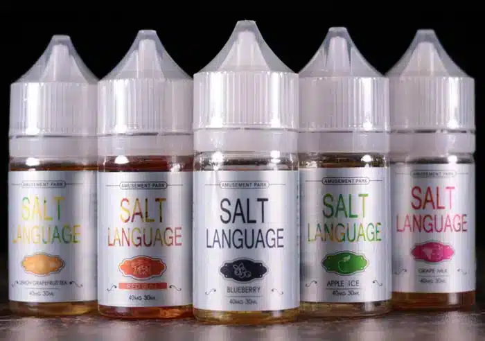 SALT LANGUAGE 鹽語煙油30ML/40MG｜買五送一